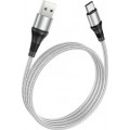 Hoco X50 Type C to Type C Exquisito Super Fast Charging and Data Cable 100W 2m Grey